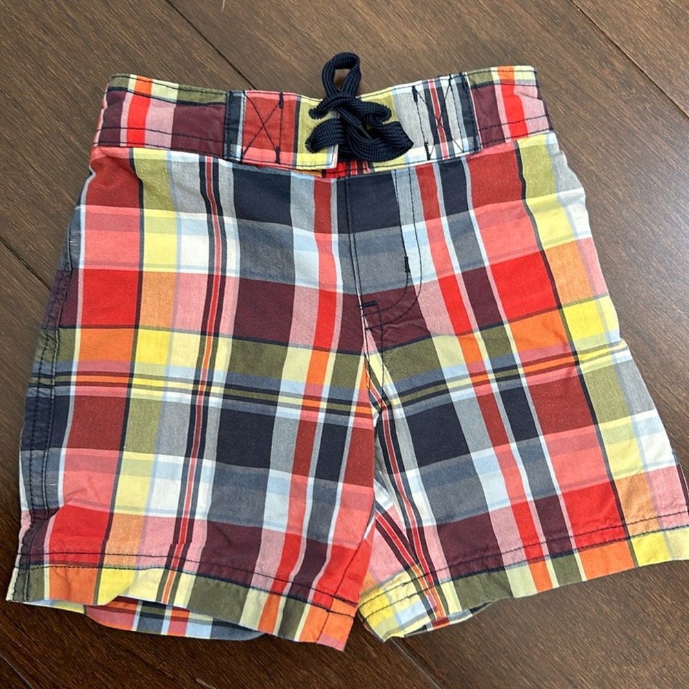 Janie and Jack Baby Swim Trunks